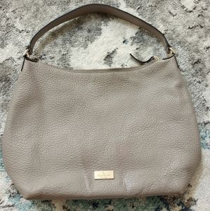 Kate Spade Oversized Light Gray Bag Purse